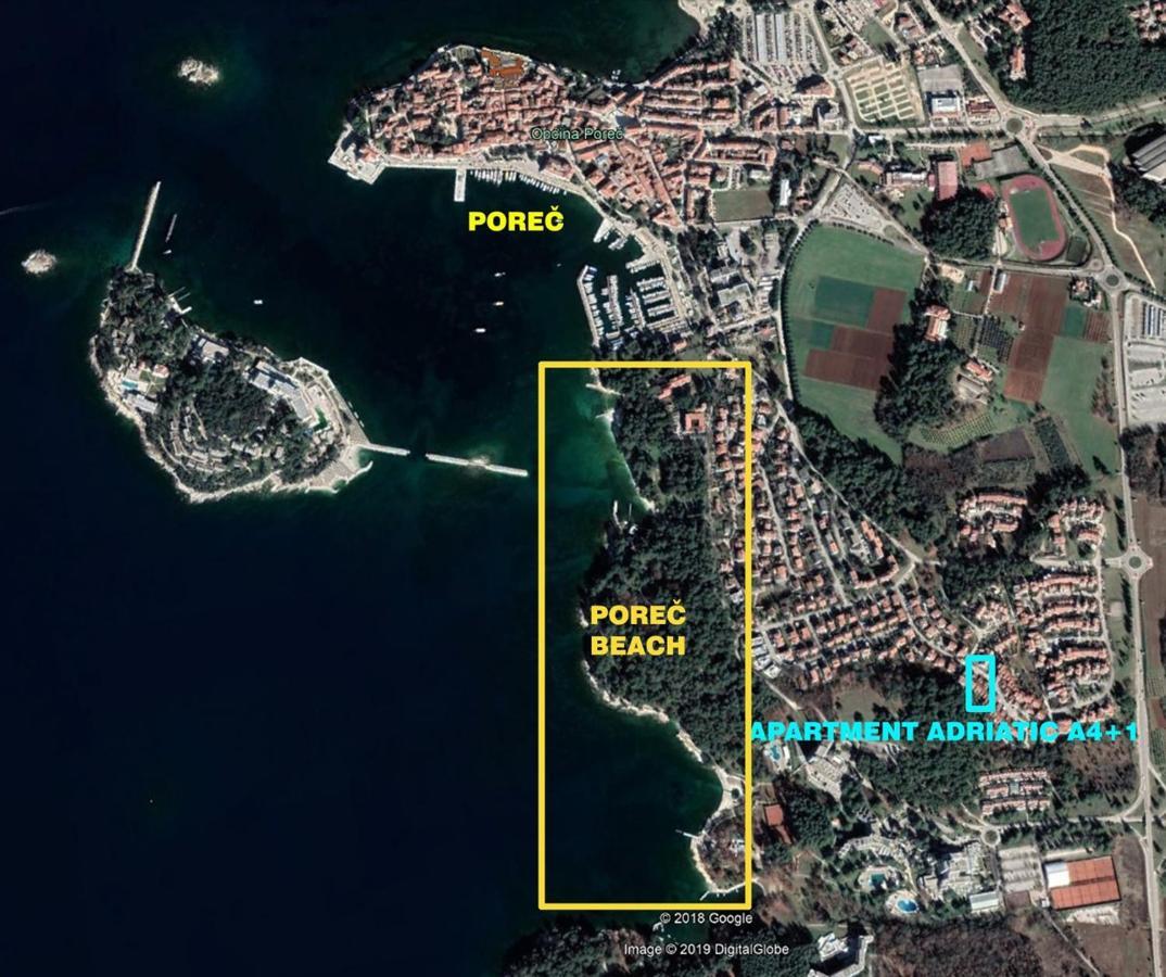 Apartments Porec Beach Area Simo Екстер'єр фото