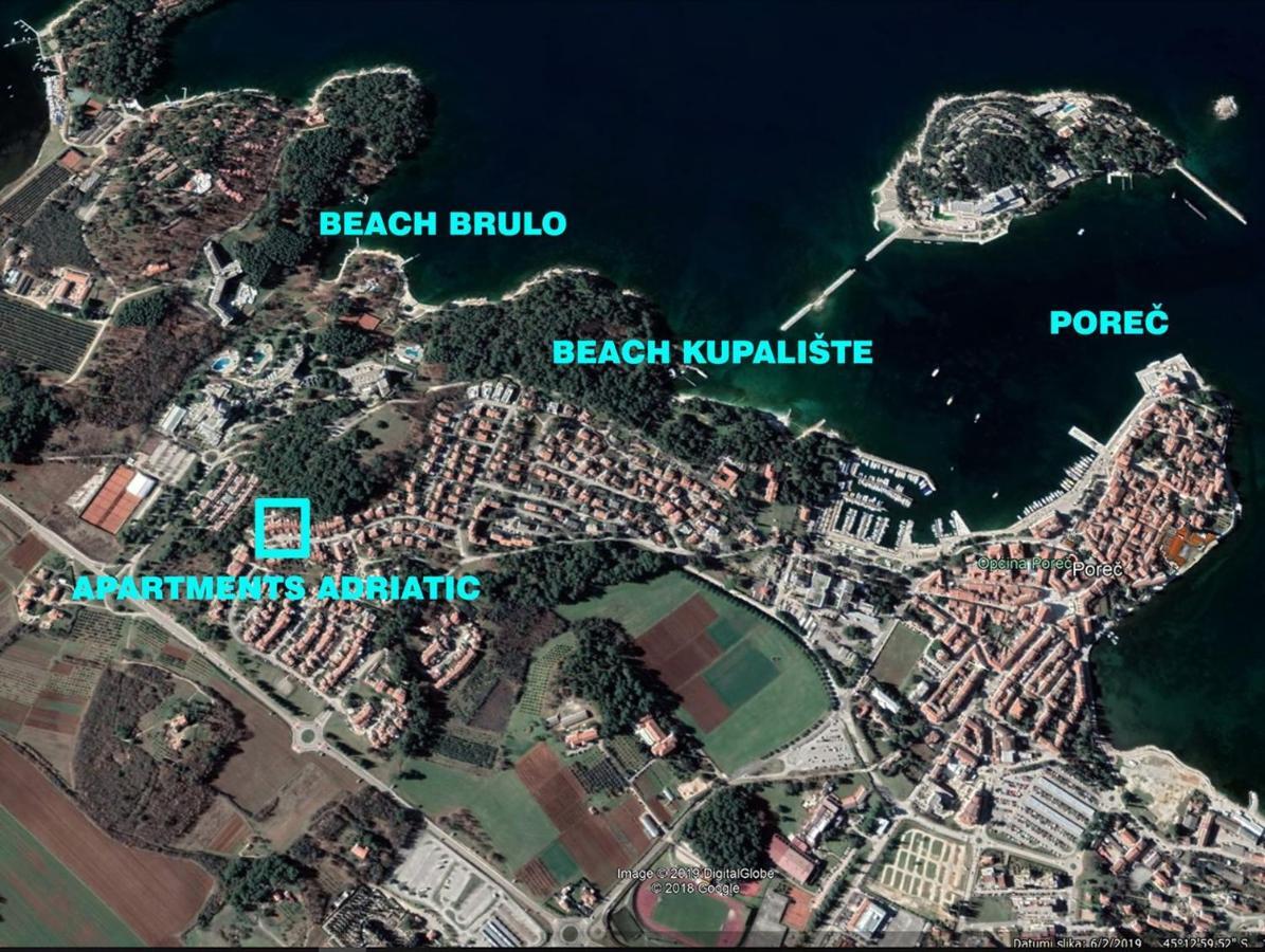 Apartments Porec Beach Area Simo Екстер'єр фото